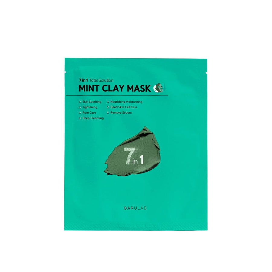 [BARULAB] 7IN1 TOTAL SOLUTION MINT CLAY MASK - 18g x 5pcs