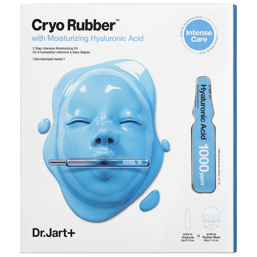 Dr Jart+ Cryo Rubber Masque hydratant à l'acide hyaluronique 