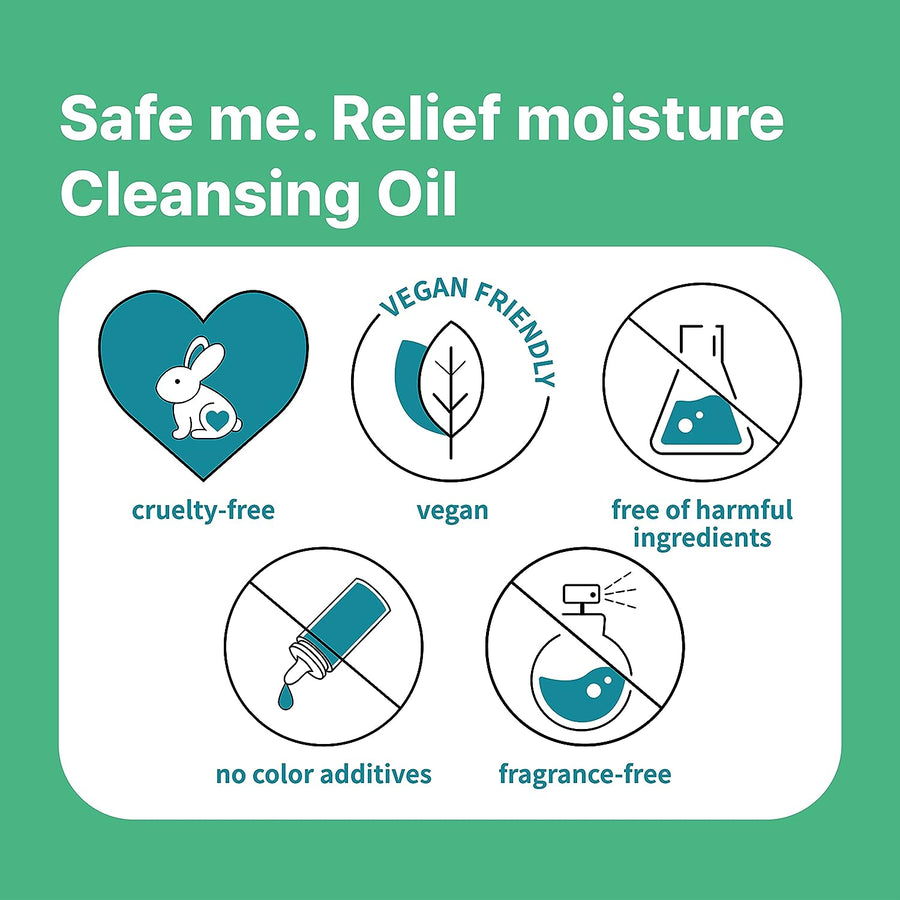 [Makeprem] Safe me. Relief Moisture Cleansing Oil - 210ml